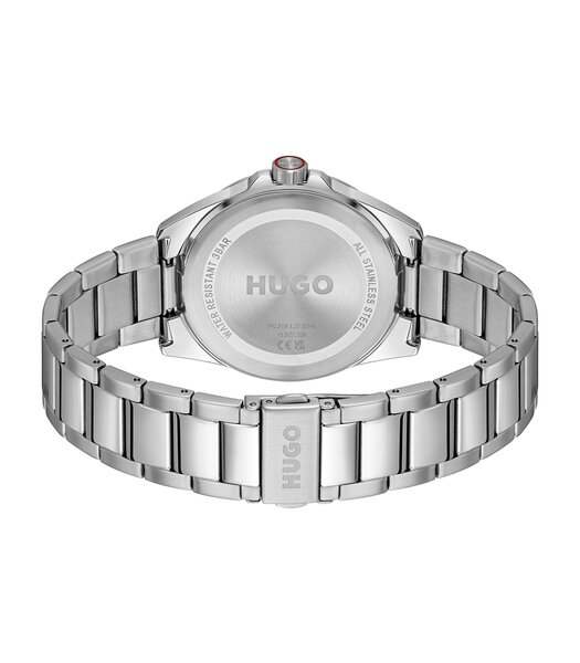 Montre HUGO SEAM Homme 1530453 Analogue Cadran MINERAL Vert Bracelet Acier inoxydable Acier Etanchéité 3BAR
