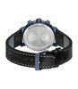 Montre HUGO TAKEOFF Homme 1530466 Analogique Cadran Minéral Bleu Bracelet Cuir Noir Etanchéité 5 ATM