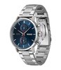Montre HUGO TAKEOFF Homme 1530467 Analogique Cadran Minéral Bleu Bracelet Acier inoxydable Acier Etanchéité 5 ATM