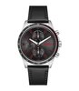 Horloge HUGO DRIFT Heren 1530475 Analoog Behuizing Mineraal Zwart Bracelette Leer Zwart Etanchéiteiten 3 ATM