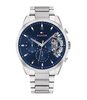 Horloge TOMMY HILFIGER BAKER Heren 1710448 Analoog Behuizing MINERAAL Blauw Bracelette Roestvrij staal Staal BOUCLE DEPLOYANTE Etanchéiteiten 5ATM