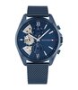 Montre TOMMY HILFIGER BAKER Homme 1710648 Analogue Cadran MINERAL Bleu Bracelet Acier Bleu Etanchéité 5BAR