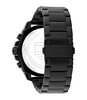 Montre TOMMY HILFIGER MORGAN Homme 1710690 Analogue Cadran MINERAL Noir Bracelet Acier Noir Etanchéité 5BAR