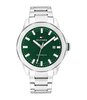 Horloge TOMMY HILFIGER LARS AUTOMATIC Heren 1710694 Analoog Behuizing MINERAAL Groen Bracelette Roestvrij staal Staal Etanchéiteiten 5BAR