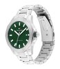 Horloge TOMMY HILFIGER LARS AUTOMATIC Heren 1710694 Analoog Behuizing MINERAAL Groen Bracelette Roestvrij staal Staal Etanchéiteiten 5BAR
