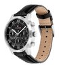 Montre TOMMY HILFIGER TH-OXFORD Homme 1710725 Analogue Cadran MINERAL Noir Bracelet Cuir Noir Etanchéité 5BAR