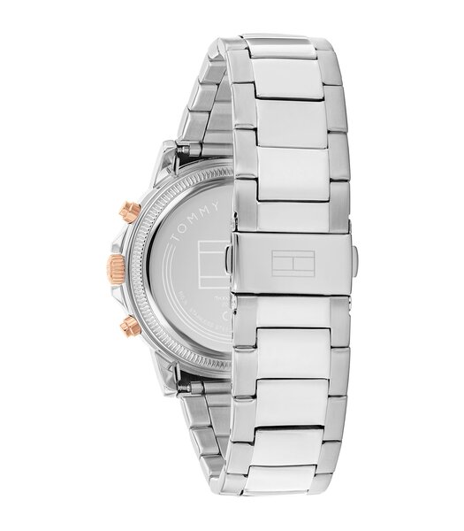Horloge TOMMY HILFIGER STEWART Heren 1710734 Analoog Behuizing MINERAAL Blauw Bracelette Roestvrij staal Staal Etanchéiteiten 5BAR