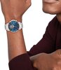 Horloge TOMMY HILFIGER STEWART Heren 1710734 Analoog Behuizing MINERAAL Blauw Bracelette Roestvrij staal Staal Etanchéiteiten 5BAR