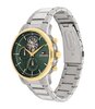 Horloge TOMMY HILFIGER STEWART Heren 1710735 Analoog Behuizing MINERAAL Groen Bracelette Roestvrij staal Staal Etanchéiteiten 5BAR