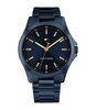 Horloge TOMMY HILFIGER BRUCE Heren 1710742 Analoog Behuizing MINERAAL Blauw Bracelette Staal Blauw Etanchéiteiten 3BAR