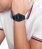 Horloge TOMMY HILFIGER BRUCE Heren 1710742 Analoog Behuizing MINERAAL Blauw Bracelette Staal Blauw Etanchéiteiten 3BAR