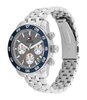 Horloge TOMMY HILFIGER TH85 CHRONO Heren 1710744 Analoog Behuizing MINERAAL Grijs Bracelette Roestvrij staal Staal Etanchéiteiten 5BAR