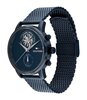 Horloge TOMMY HILFIGER STEWART Heren 1710750 Analoog Behuizing MINERAAL Blauw Bracelette Staal Blauw Etanchéiteiten 5BAR