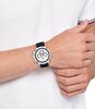 Horloge TOMMY HILFIGER KENT Heren 1710751 Analoog Behuizing MINERAAL Wit Bracelette Leer Blauw Etanchéiteiten 5BAR