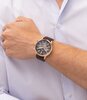Horloge TOMMY HILFIGER KENT Heren 1710752 Analoog Behuizing MINERAAL Bruin Bracelette Leer Bruin Etanchéiteiten 5BAR
