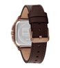 Horloge TOMMY HILFIGER HERALD SKELETON Heren 1710757 Analoog Behuizing MINERAAL Groen Bracelette Leer Bruin Etanchéiteiten 5BAR