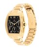 Montre TOMMY HILFIGER TH-OXFORD Homme 1710764 Analogue Cadran MINERAL Noir Bracelet Acier Or jaune Etanchéité 3BAR