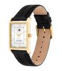 Horloge TOMMY HILFIGER BEN Heren 1710772 Analoog Behuizing Mineraal Zilverkleurig Bracelette Leer Zwart Etanchéiteiten 3 ATM