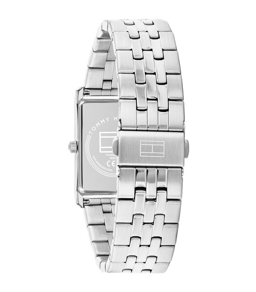 Horloge TOMMY HILFIGER BEN Heren 1710773 Analoog Behuizing Mineraal Zwart Bracelette Roestvrij staal Staal Etanchéiteiten 3 ATM