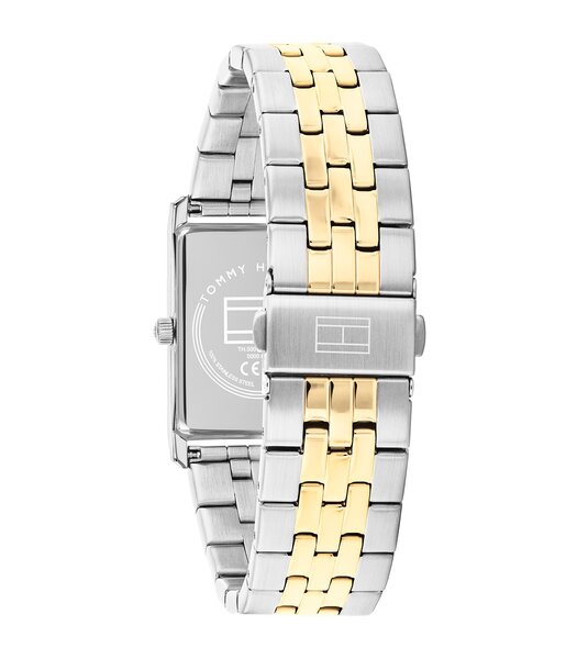 Montre TOMMY HILFIGER BEN Homme 1710774 Analogique Cadran Minéral Argenté Bracelet Acier inoxydable Acier Etanchéité 3 ATM