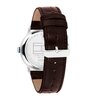 Horloge TOMMY HILFIGER TH-OXFORD Heren 1710800 Analoog Behuizing Mineraal Blauw Bracelette Leer Bruin Etanchéiteiten 5 ATM