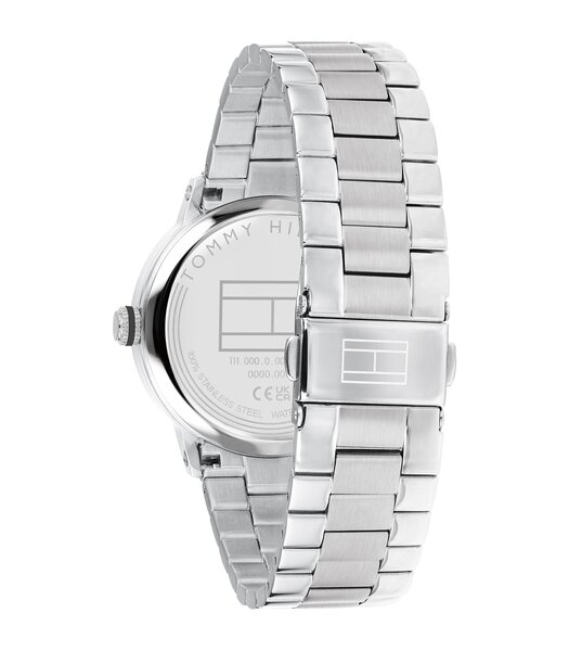 Horloge TOMMY HILFIGER TH-OXFORD Heren 1710802 Analoog Behuizing Mineraal Grijs Bracelette Roestvrij staal Staal Etanchéiteiten 5 ATM