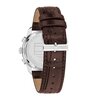 Montre TOMMY HILFIGER THE EMPIRE Homme 1710808 Analogique Cadran Minéral Noir Bracelet Cuir Brun Etanchéité 5 ATM