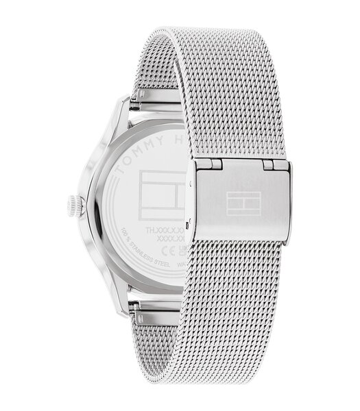 Horloge TOMMY HILFIGER JESSI Dames 1782530 Analoog Behuizing Mineraal Lichtgoud Bracelette Milanees Zilverkleurig Clip / clasp Etanchéiteiten 3 ATM