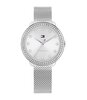 Montre TOMMY HILFIGER DEMI Femme 1782698 Analogue Cadran MINERAL Argenté Bracelet Acier inoxydable Acier Etanchéité 3BAR