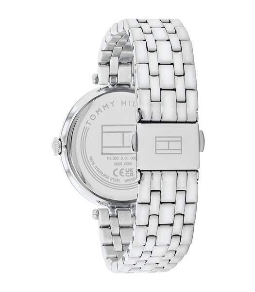 Horloge TOMMY HILFIGER NATALIE Dames 1782719 Analoog Behuizing MINERAAL Zilverkleurig Bracelette Roestvrij staal Staal Etanchéiteiten 3BAR