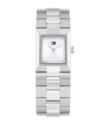 Horloge TOMMY HILFIGER IVY Dames 1782786 Analoog Behuizing MINERAAL Zilverkleurig Bracelette Roestvrij staal Staal Etanchéiteiten 3BAR
