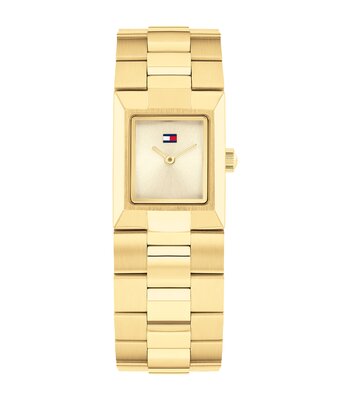 Horloge TOMMY HILFIGER IVY Dames 1782787 Analoog Behuizing MINERAAL Geelgoud Bracelette Staal Geelgoudkleurig Etanchéiteiten 3BAR