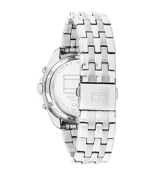 Montre TOMMY HILFIGER MELLIE Femme 1782802 Analogue Cadran MINERAL Argenté Bracelet Acier inoxydable Acier Etanchéité 5BAR