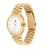 Horloge TOMMY HILFIGER GEORGIA Dames 1782819 Analoog Behuizing MINERAAL Wit Bracelette Staal Geelgoudkleurig Etanchéiteiten 3BAR
