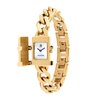 Horloge TOMMY HILFIGER TH85 Dames 1782823 Analoog Behuizing MINERAAL Zilverkleurig Bracelette Staal Geelgoudkleurig Etanchéiteiten 3BAR