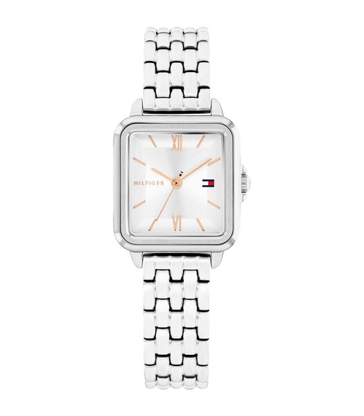 Horloge TOMMY HILFIGER MIA Dames 1782830 Analoog Behuizing MINERAAL Wit Bracelette Roestvrij staal Staal Etanchéiteiten 3BAR