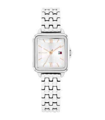 Horloge TOMMY HILFIGER MIA Dames 1782830 Analoog Behuizing MINERAAL Wit Bracelette Roestvrij staal Staal Etanchéiteiten 3BAR