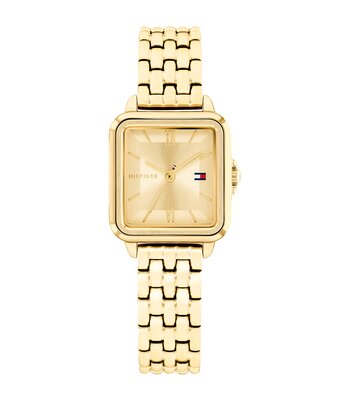 Horloge TOMMY HILFIGER MIA Dames 1782832 Analoog Behuizing MINERAAL Geelgoud Bracelette Staal Geelgoudkleurig Etanchéiteiten 3BAR
