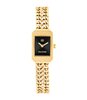 Horloge TOMMY HILFIGER SARAH Dames 1782842 Analoog Behuizing MINERAAL Zwart Bracelette Staal Geelgoudkleurig Etanchéiteiten 3BAR