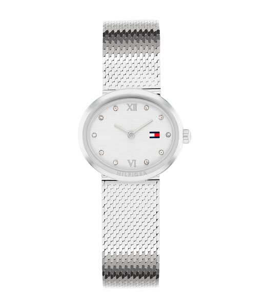 Montre TOMMY HILFIGER MOIRA Femme 1782846 Analogue Cadran MINERAL Argenté Bracelet Acier inoxydable Acier Etanchéité 3BAR