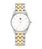 Horloge TOMMY HILFIGER JADE Dames 1782855 Analoog Behuizing MINERAAL Wit Bracelette Roestvrij staal Staal / geelgoudkleurig Etanchéiteiten 3BAR