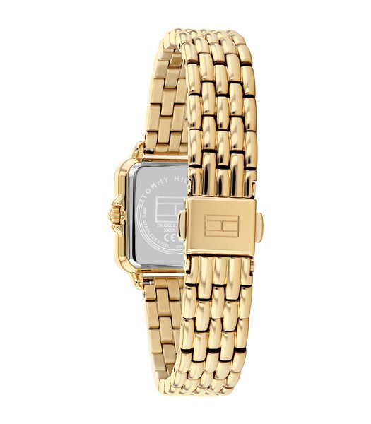 Horloge TOMMY HILFIGER MIA Dames 1782858 Analoog Behuizing MINERAAL Groen Bracelette Staal Geelgoudkleurig Etanchéiteiten 3BAR