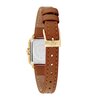 Montre TOMMY HILFIGER MIA Femme 1782859 Analogue Cadran MINERAL Argenté Bracelet Cuir Brun Etanchéité 3BAR