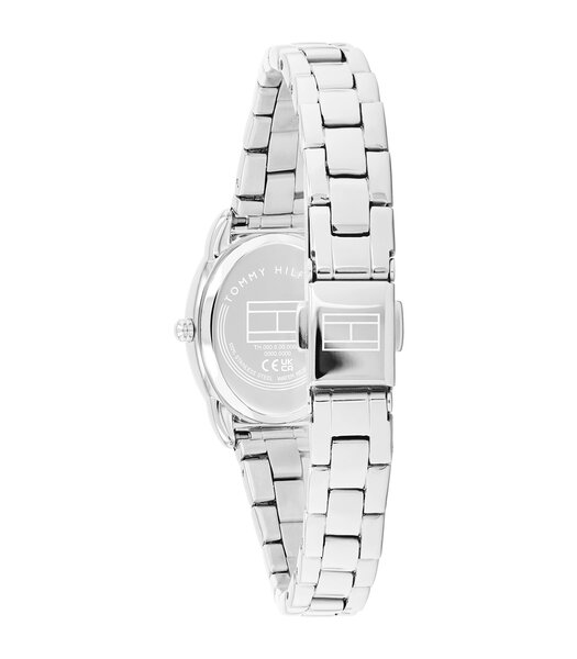 Horloge TOMMY HILFIGER DEMI OVAL Dames 1782874 Analoog Behuizing MINERAAL Zilverkleurig Bracelette Roestvrij staal Staal Etanchéiteiten 3BAR