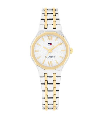 Horloge TOMMY HILFIGER MACKENZIE Dames 1782888 Analoog Behuizing MINERAAL Zilverkleurig Bracelette Roestvrij staal Staal Etanchéiteiten 3BAR