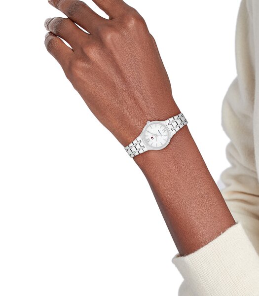 Horloge TOMMY HILFIGER MACKENZIE Dames 1782889 Analoog Behuizing MINERAAL Zilverkleurig Bracelette Roestvrij staal Staal Etanchéiteiten 3BAR