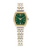 Horloge TOMMY HILFIGER NORAH Dames 1782907 Analoog Behuizing MINERAAL Groen Bracelette Roestvrij staal Staal / geelgoudkleurig Etanchéiteiten 3BAR