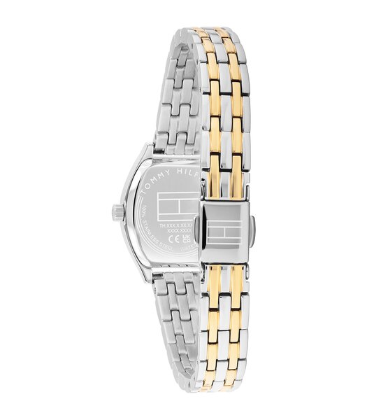 Horloge TOMMY HILFIGER NORAH Dames 1782907 Analoog Behuizing MINERAAL Groen Bracelette Roestvrij staal Staal / geelgoudkleurig Etanchéiteiten 3BAR