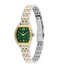 Horloge TOMMY HILFIGER NORAH Dames 1782907 Analoog Behuizing MINERAAL Groen Bracelette Roestvrij staal Staal / geelgoudkleurig Etanchéiteiten 3BAR