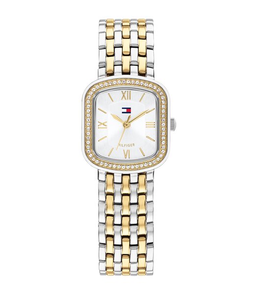 Montre TOMMY HILFIGER ABBY Femme 1782922 Analogique Cadran Minéral Argenté Bracelet Acier inoxydable Acier Etanchéité 3 ATM